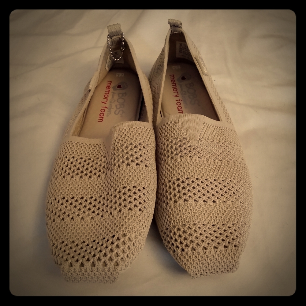 Bob's memory foam shoes